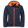 Jack Wolfskin Softshelljacke Fourwinds (wind-& wasserabweisend) nachtblau/orange Kinder
